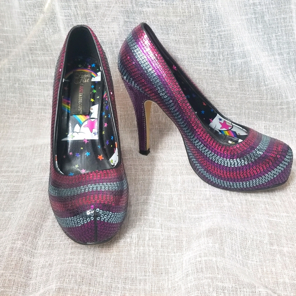 Iron Fist by Just Fab Pumps